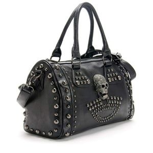 🆕️ Skull Handbag Large Capacity Gothic Style  